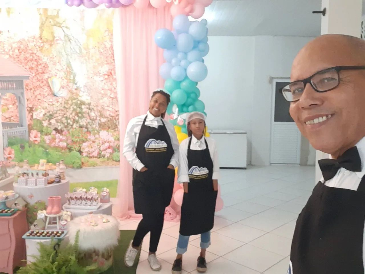 Serviço para festas e eventos 