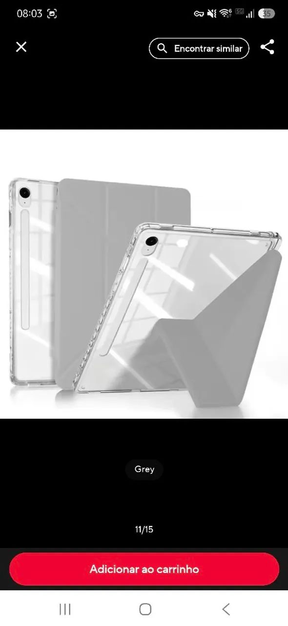 Case Tablet Samsung S10 Fe Plus - 13.1