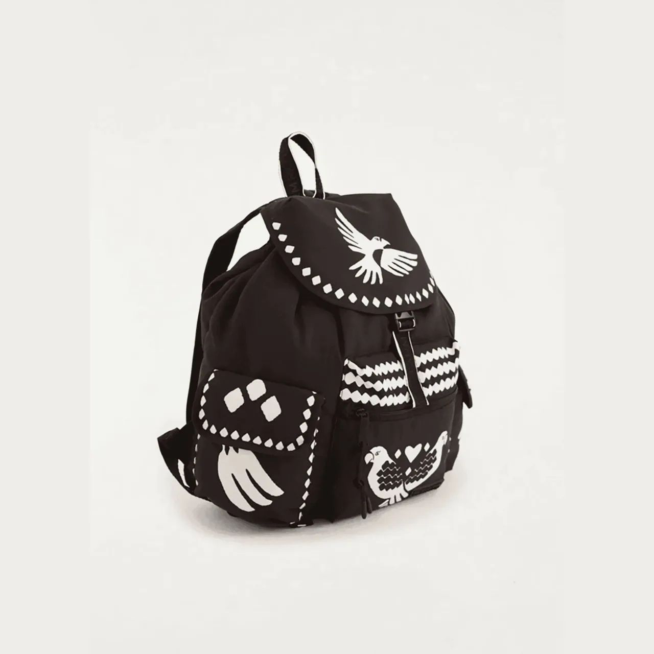 Mochila pipoca Farm pássaros  - Foto 2