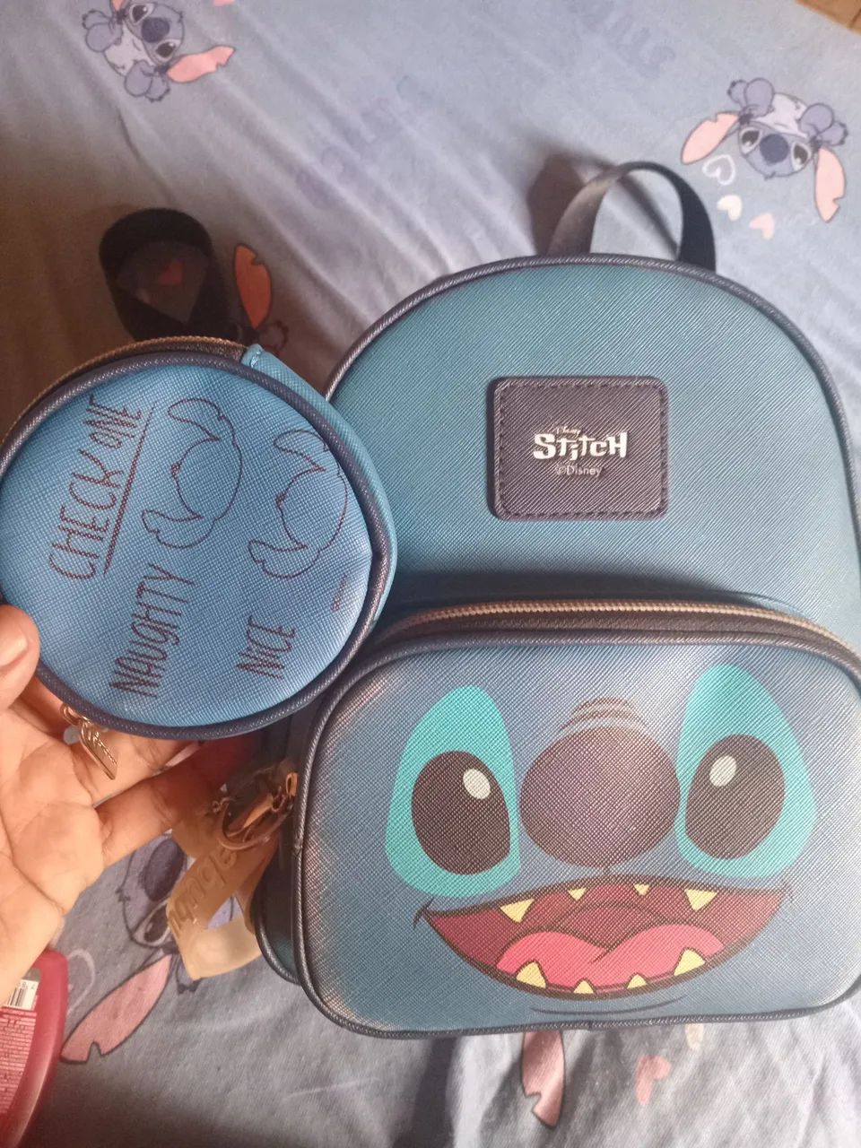 Mini Mochila Stich - Foto 3