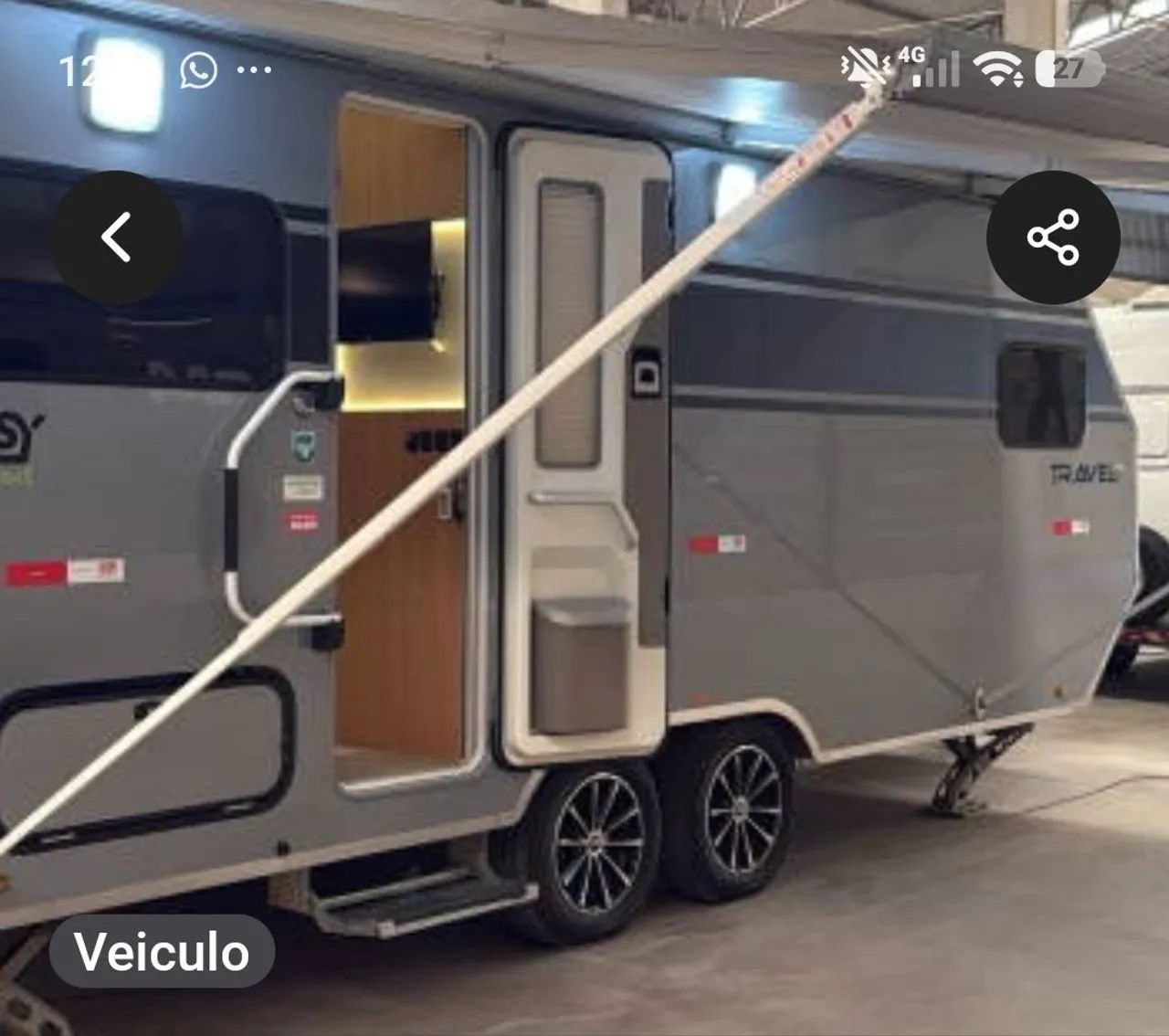 Vendo trailer motorhome em Itapema