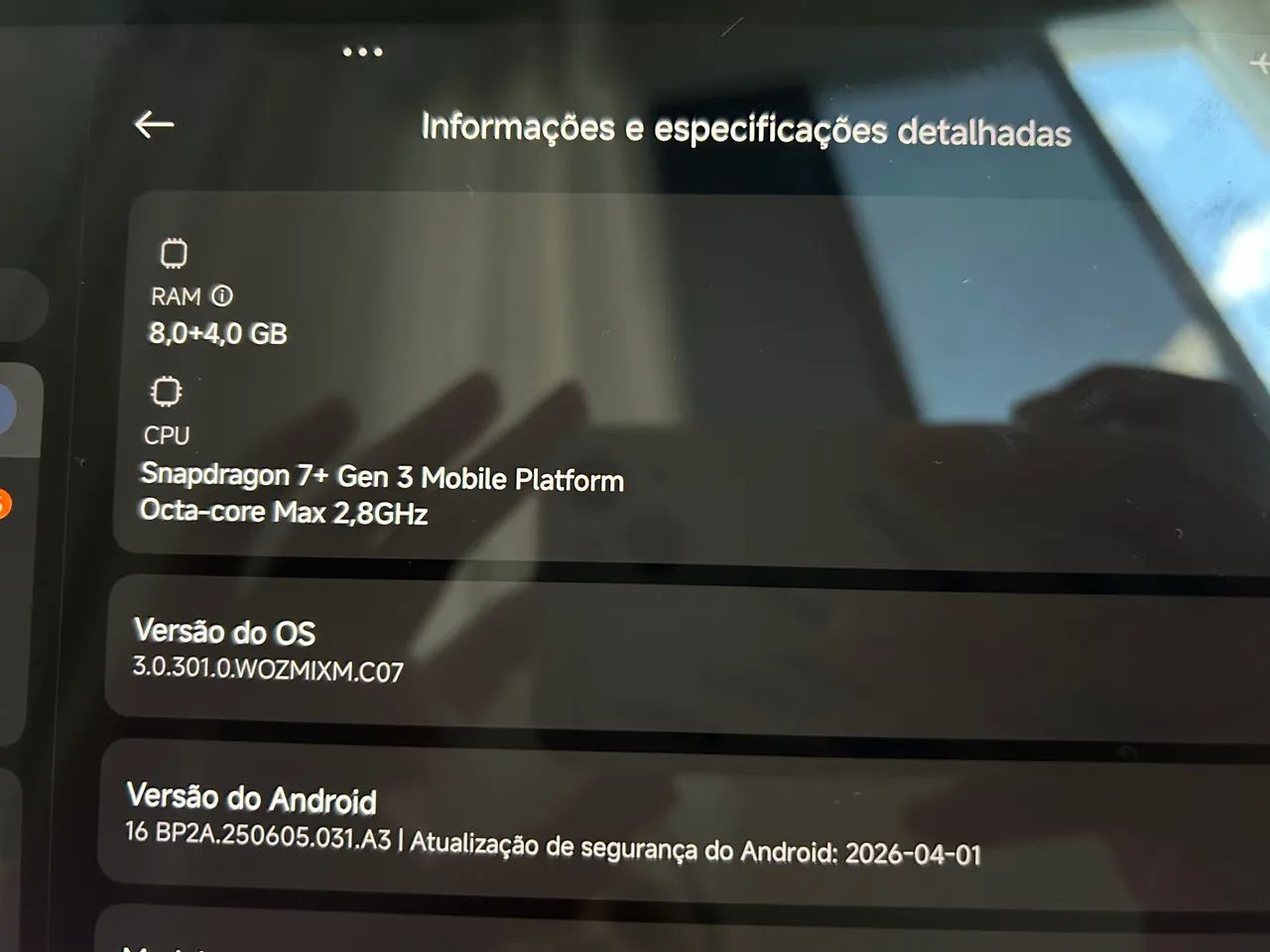 Xiaomi Pad 7 - 11,2 polegadas - 256GB - 8Gb RAM  - Foto 4