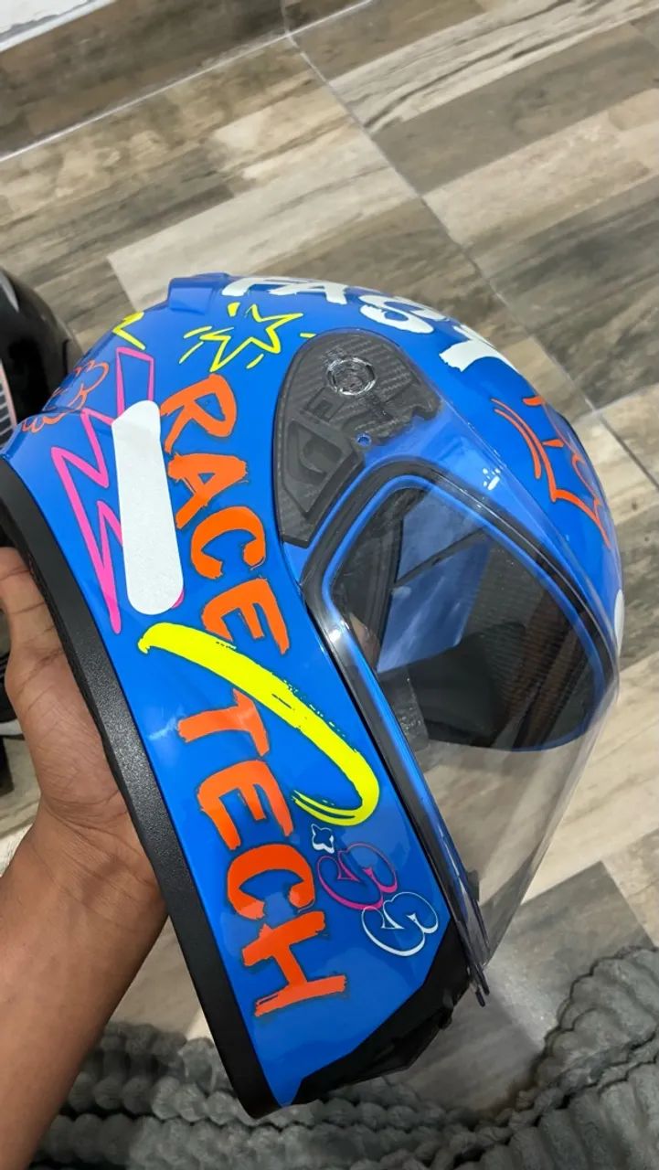 Capacete Race Tech  - Foto 4