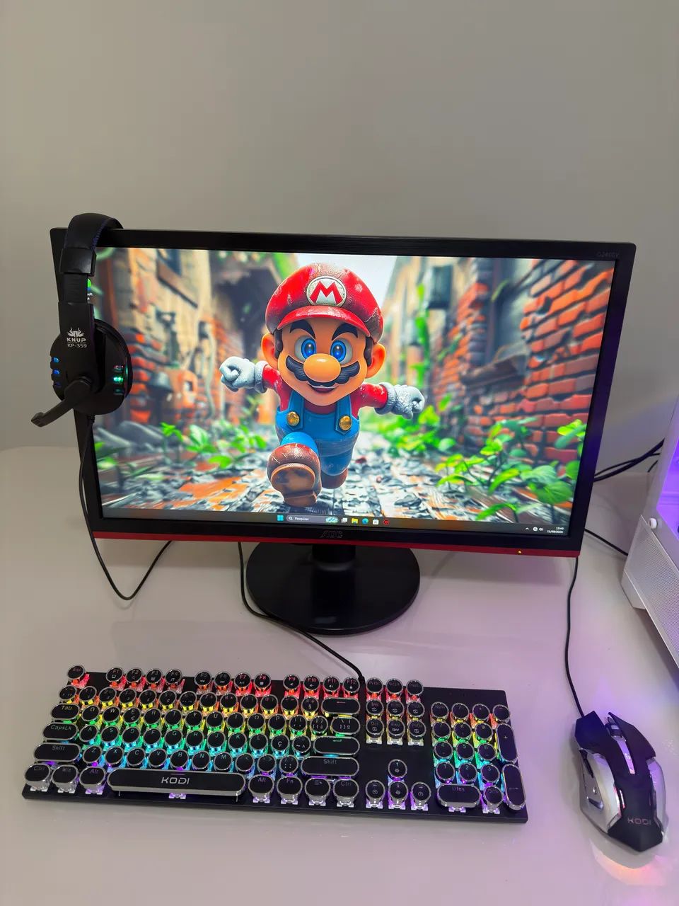 Pc gamer Setup Completo Passo cartão  - Foto 3
