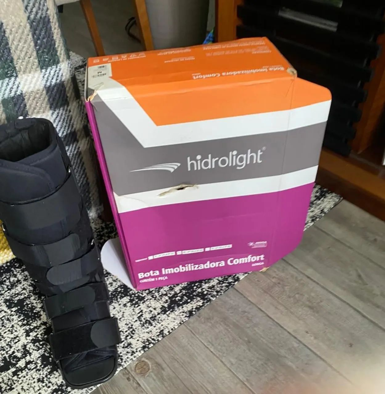 Bota Imobilizadora Hidrolight longa - Foto 4