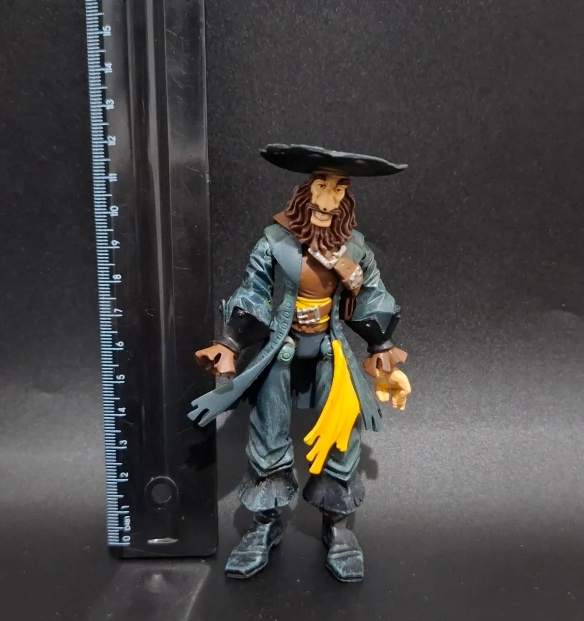 Piratas Do Caribe Barbossa Boneco Original  Disney - Foto 5