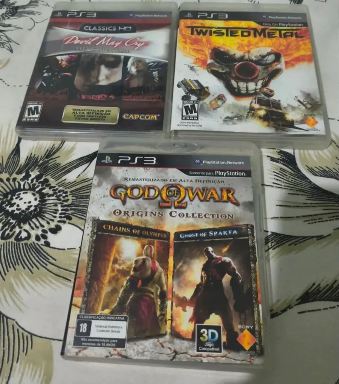 Combo 3 jogos - Playstation 3