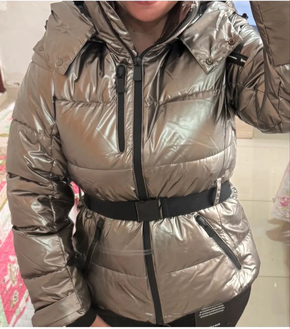 JAQUETA e CALÇA IMPERMEÁVEL PARA NEVE METALIZADA - Foto 3