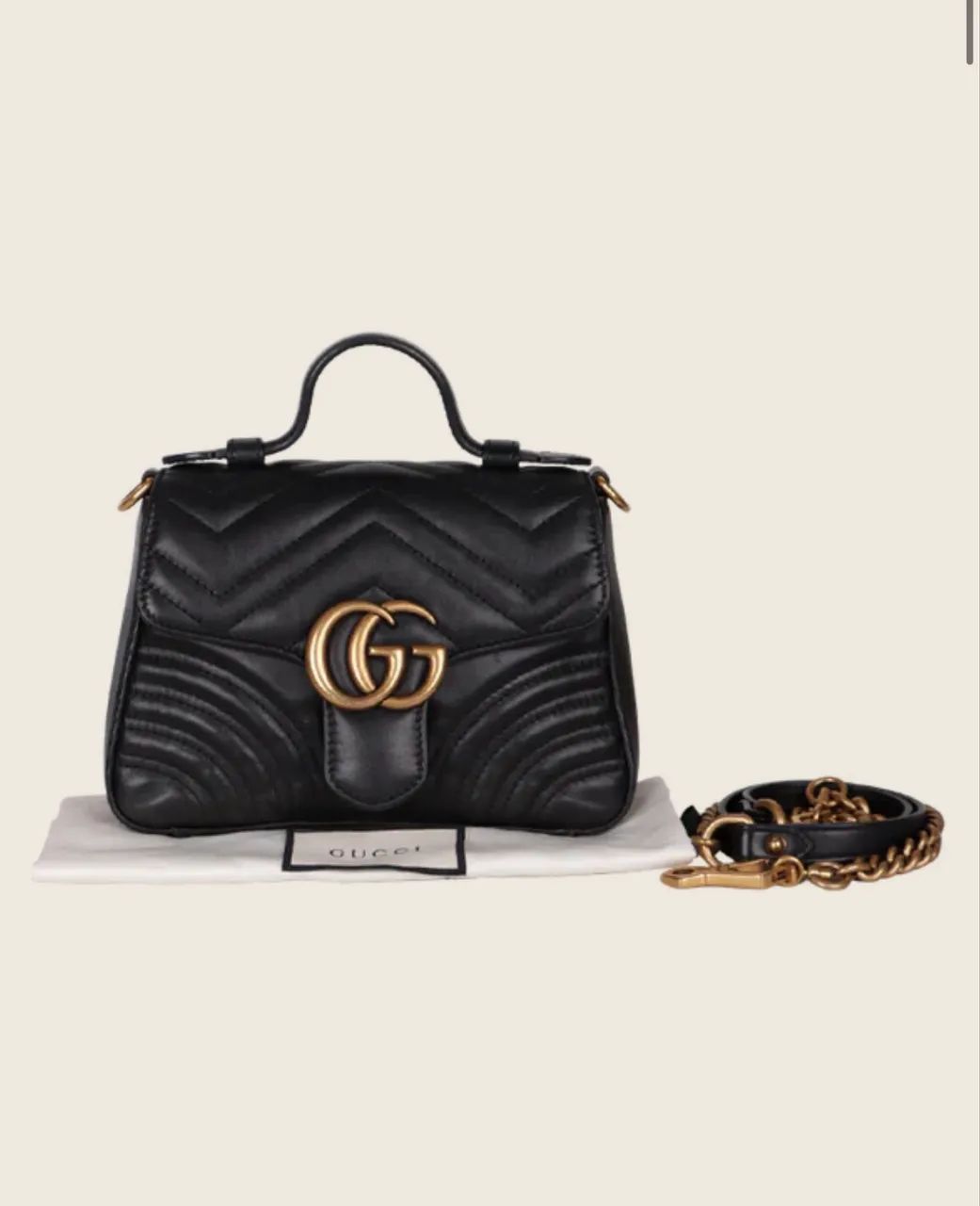 Bolsa Gucci original em bom estado - Foto 5