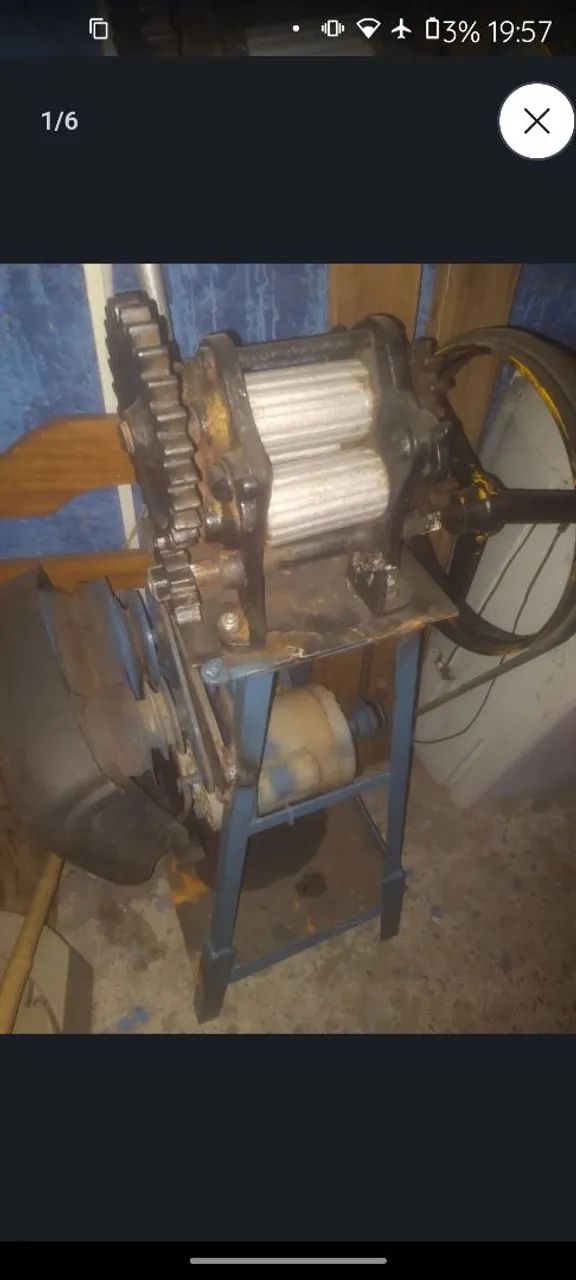 Máquina moer cana engenho  - Foto 2