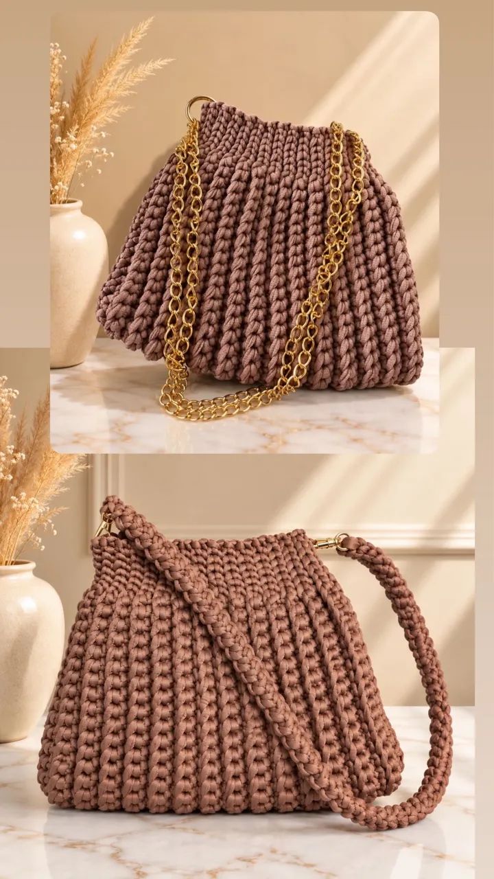 Bolsas de crochê  - Foto 2