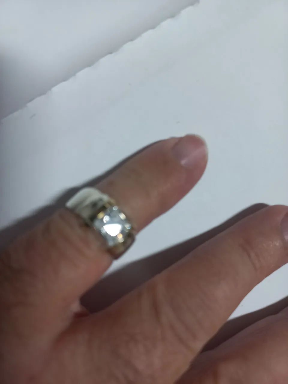 Anel em prata de lei  - Foto 2