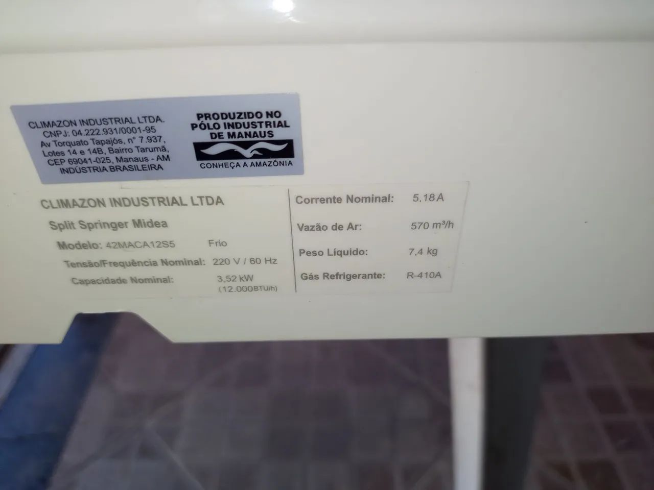 Ar condicionado split 12000 btus  - Foto 5