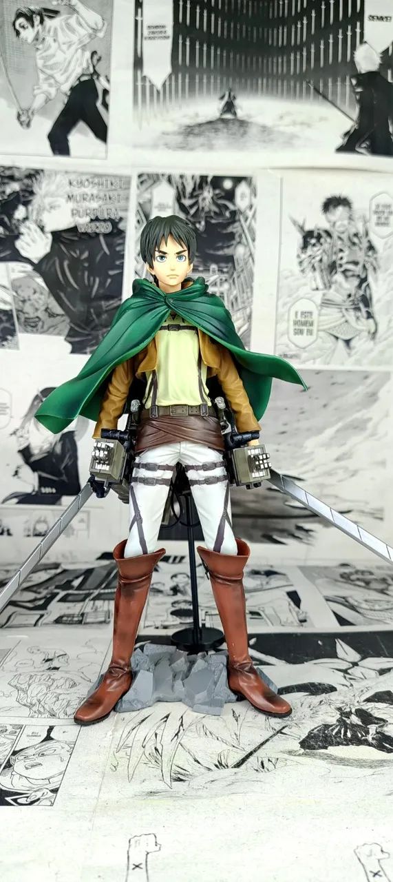 Levi e Eren - Banpresto Master Star Piece - Foto 4