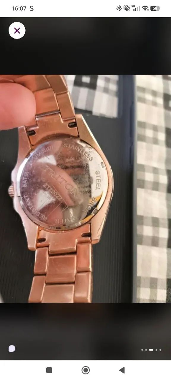 Relógio Triton rosé Original  - Foto 3