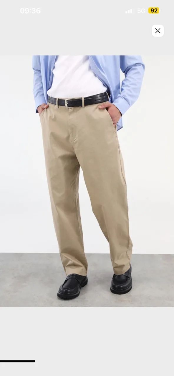 calça gap baggy fit 42 nova - Foto 3