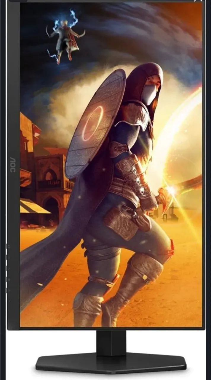 Monitor Gamer AOC 24 polegadas 180Hz, 0,5ms IPS, com Ajuste de Altura - Foto 3