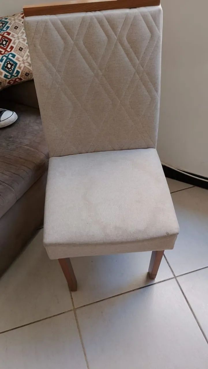 Mesa com 6 cadeiras - retirar no barbalho  - Foto 2
