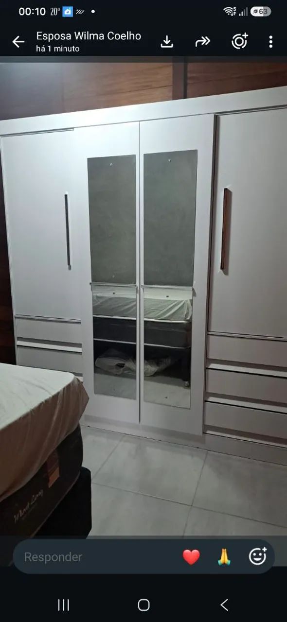 Vendo Guarda roupa de Casal.