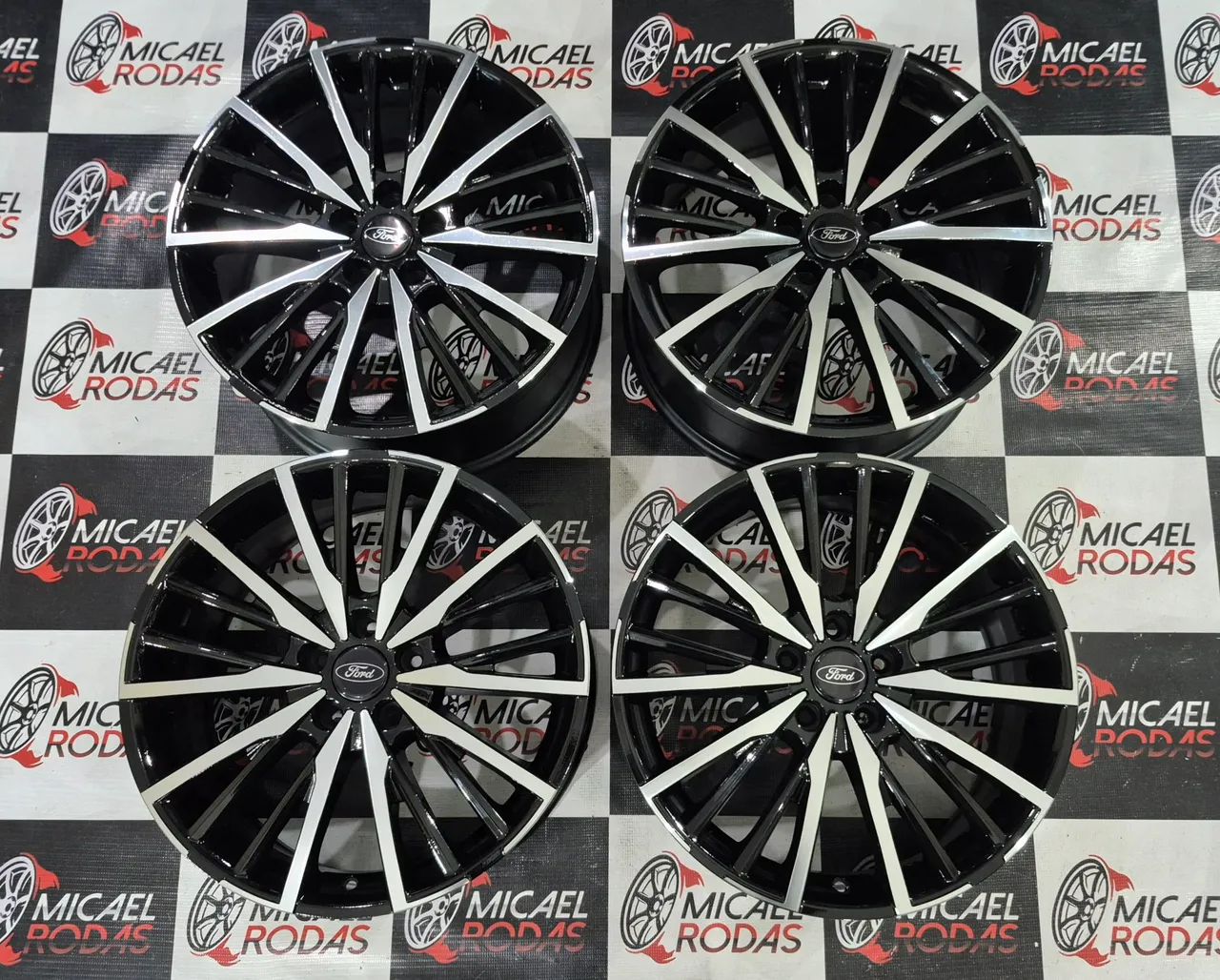 Jogo de Rodas aro 18 Ford Focus 5x108 Zeradas - envio a todo