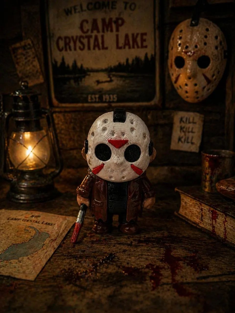Jason Voorhees - colecionável 