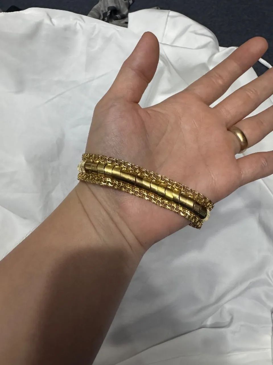 Pulseira de ouro 18k - 26g