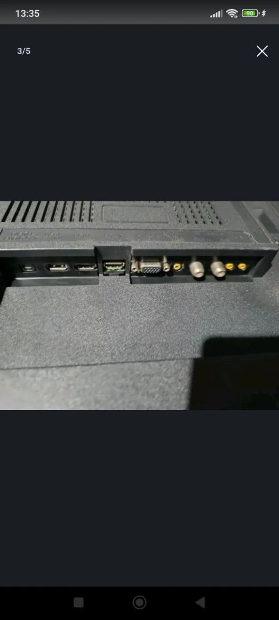 Smart tv 4 k 55 pol com defeito - Foto 3