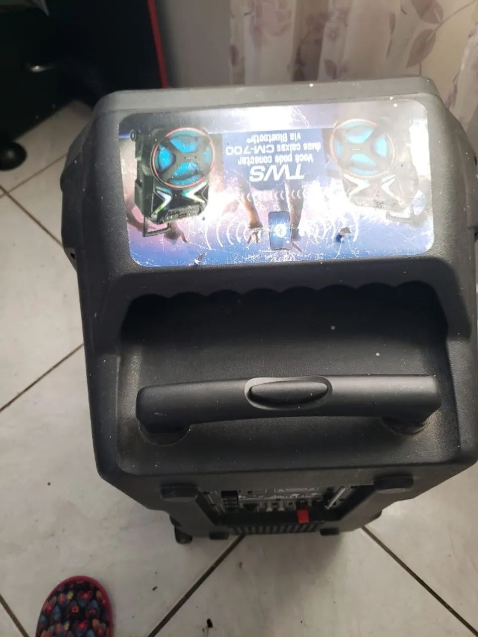 Caixa de Som Amplificada Mondial CM-700 Bluetooth (Sem Cabos) - Foto 4