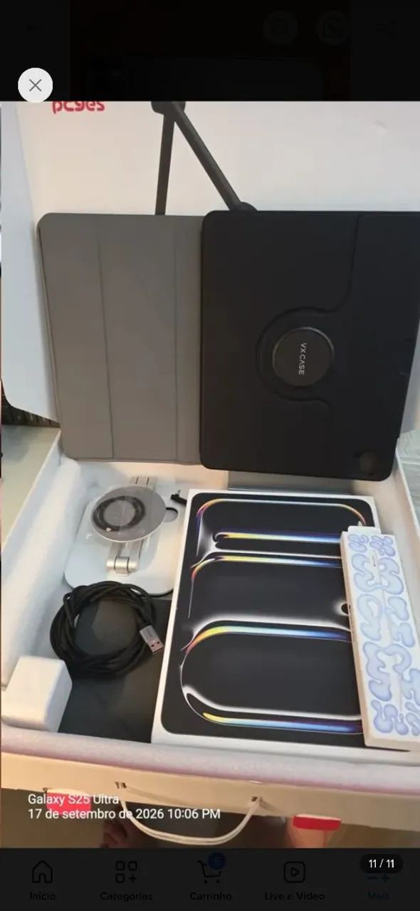 iPad pro 13 polegadas + acessórios + caneta - Foto 2