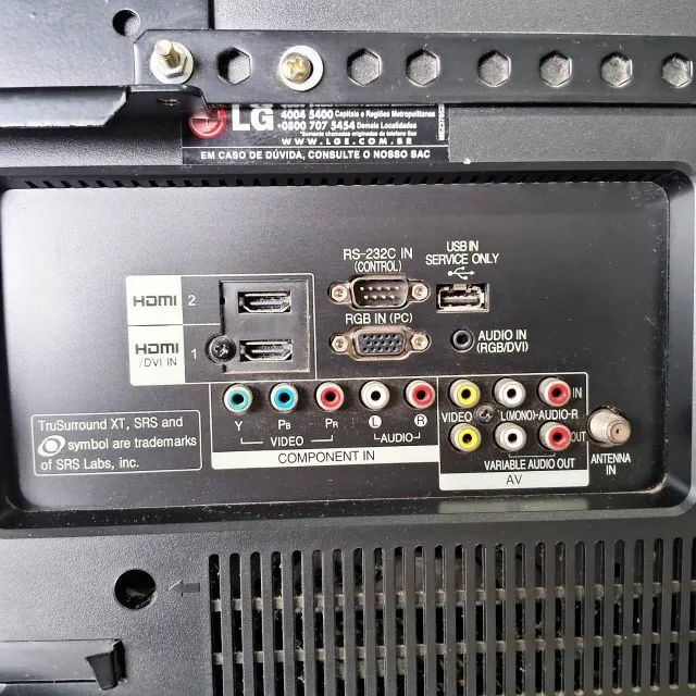 TV LG LCD 26 Polegadas 26LH20R com Defeito - Para Reparo ou Peças