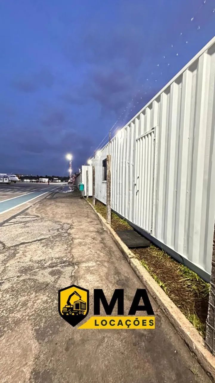 Contêiner escritório 12 metros cm banheiro  - Foto 2