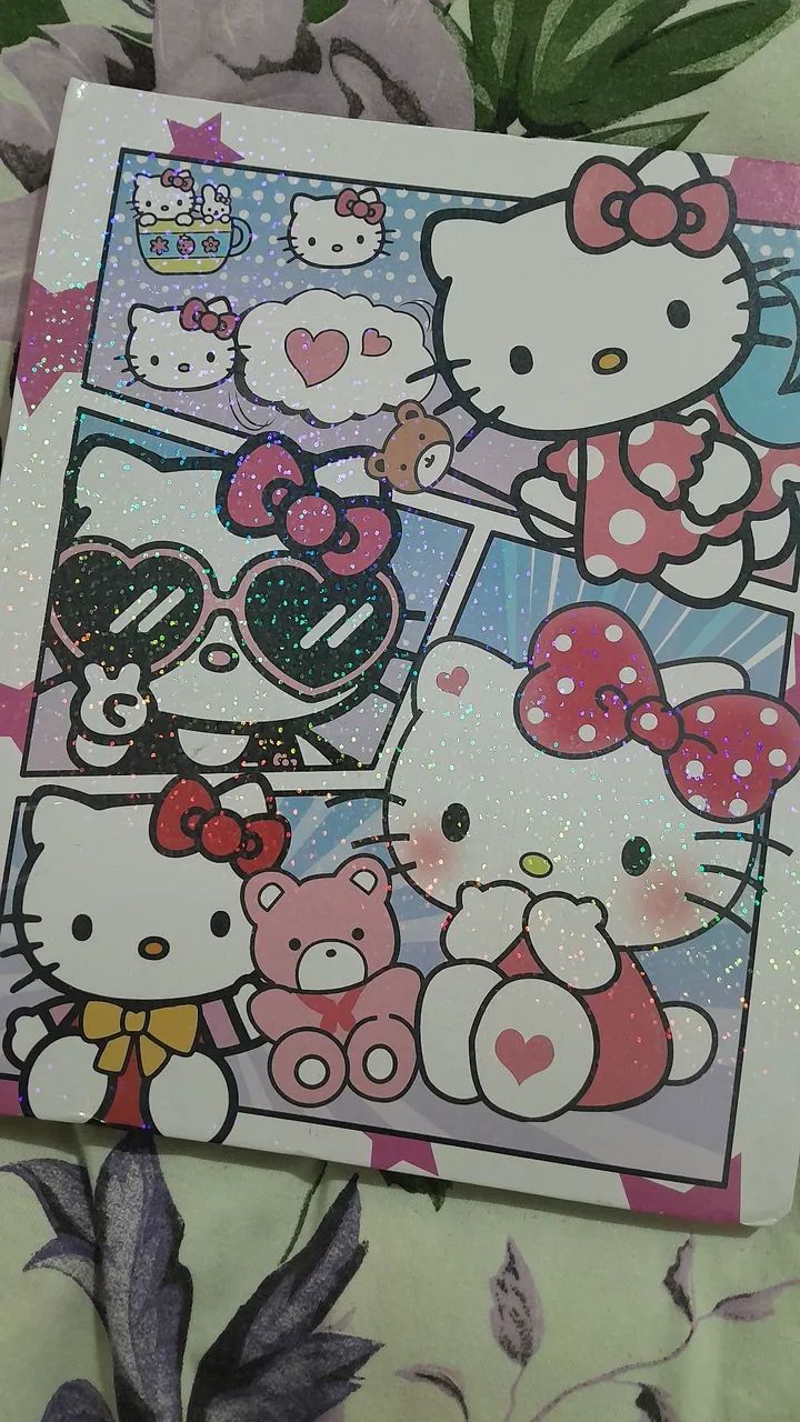 fichário hello kitty 