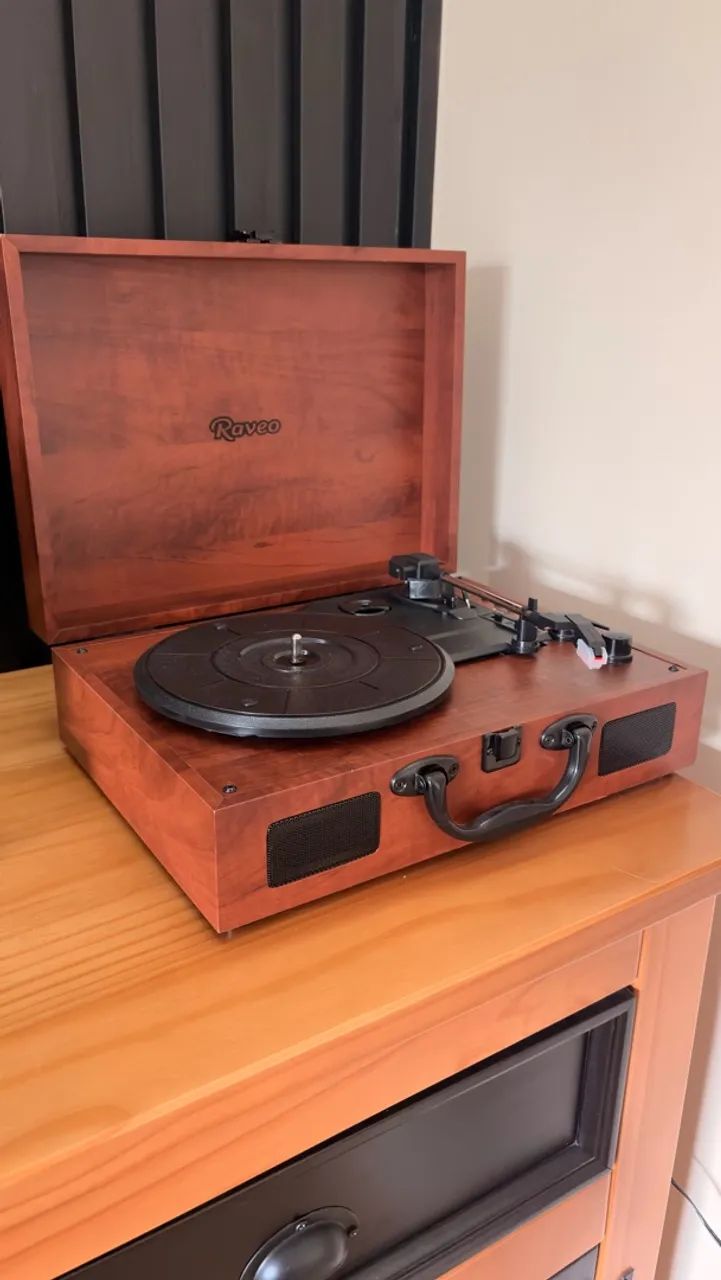 Vitrola disco vinil