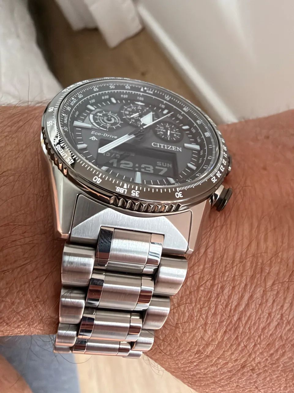 Relógio Citizen Promaster Sky Pilot Eco Drive Preto JV2006-55H