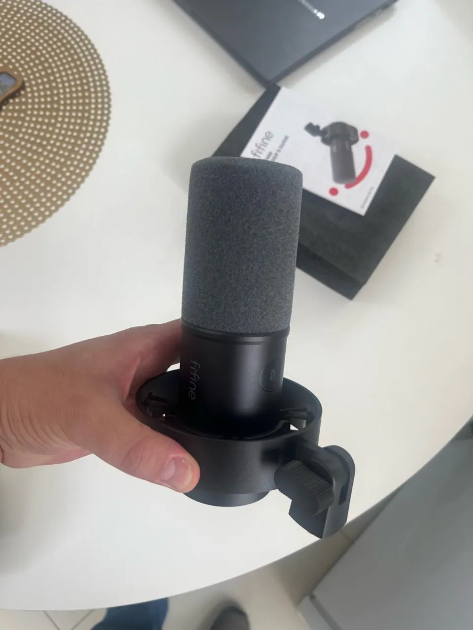 Microfone fifine dinâmico  - Foto 5