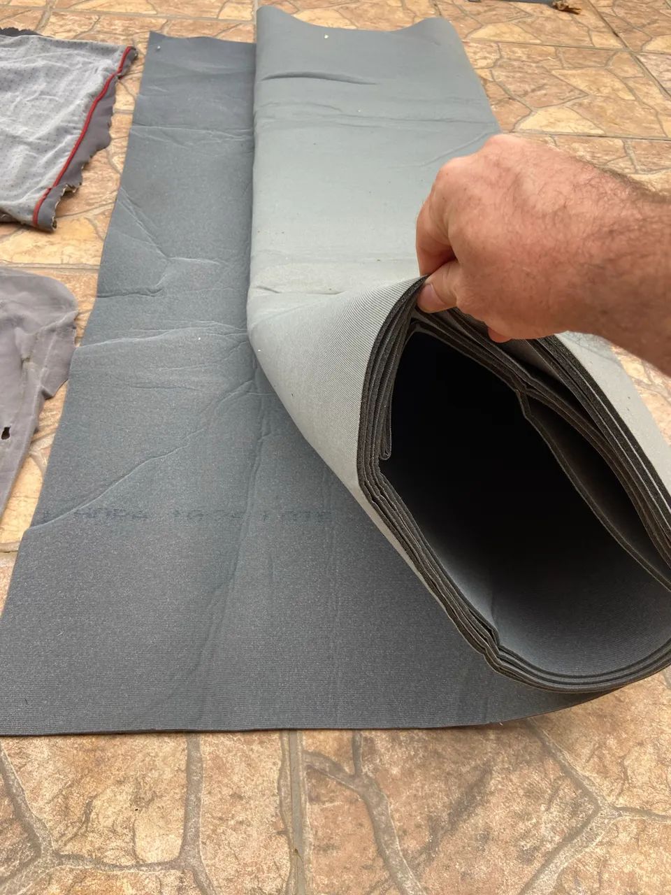 Jogo de Tecido dos bancos do Escort Xr3 Mk3 - Foto 2