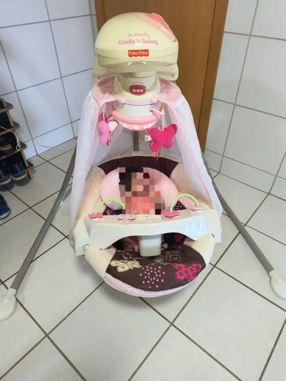 Cadeirinha balanço elétrica Fisher Price - Foto 4