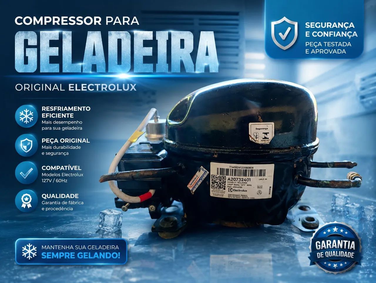 Compressor de geladeira