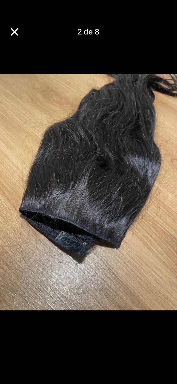 Cabelo Humano Tic Tac 60cm - Foto 4