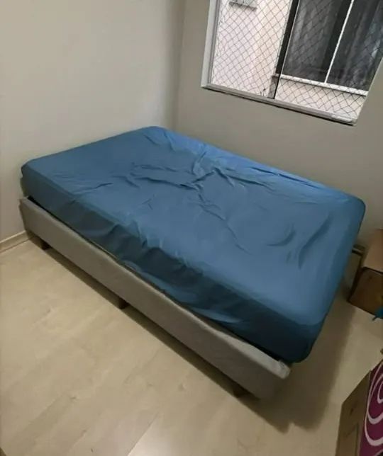 Cama Box de Casal + Colchão