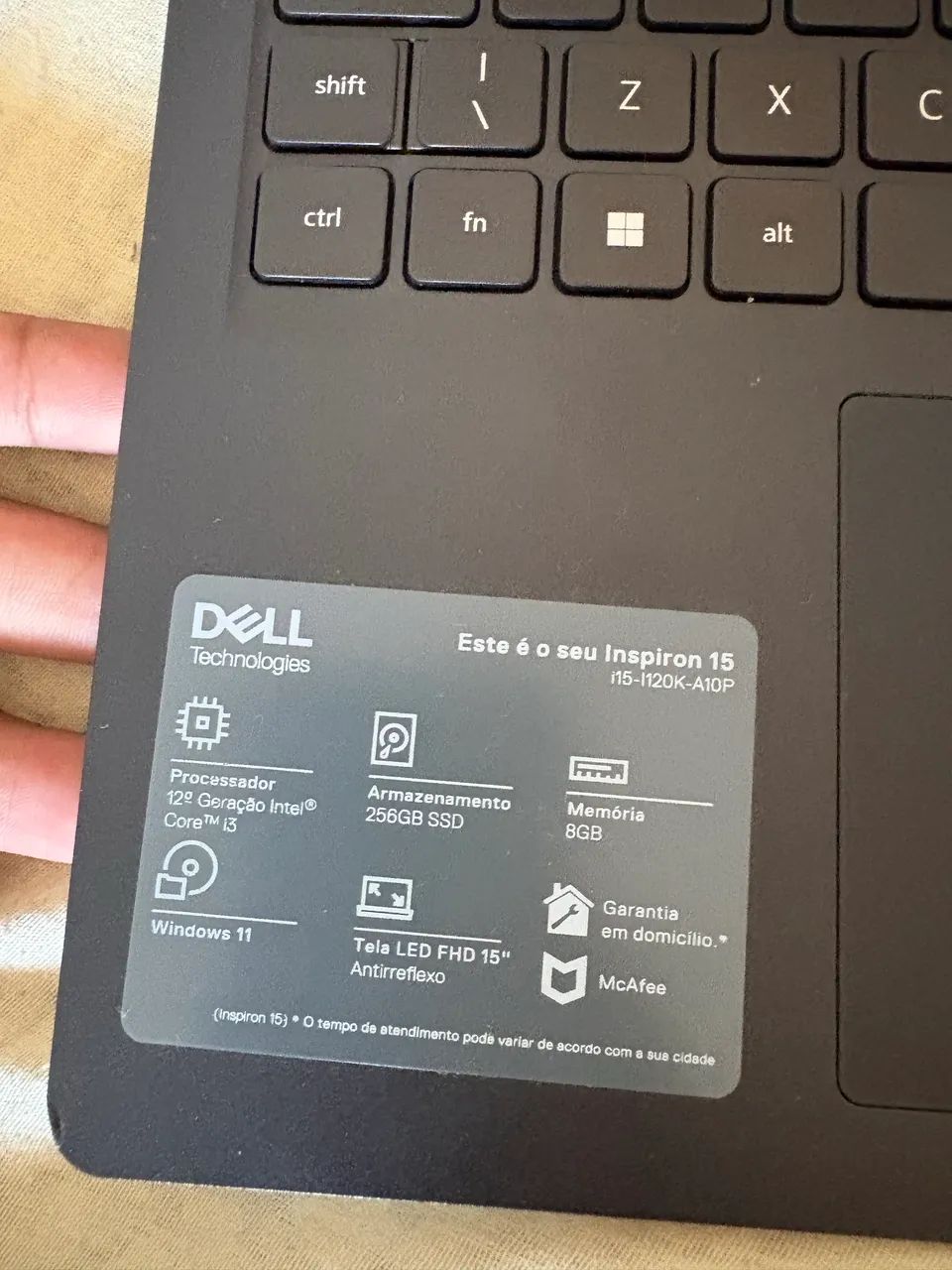 Notebook Dell Inspiron 15 - Foto 2