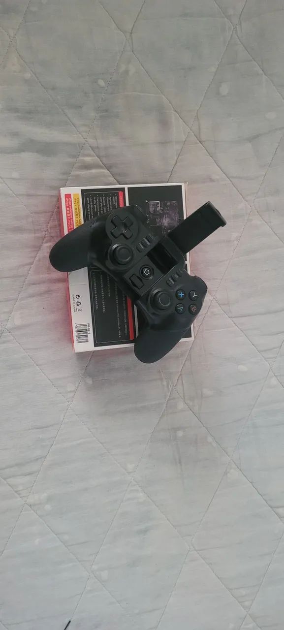 Controle ípega sem fio com suporte para console e celular 