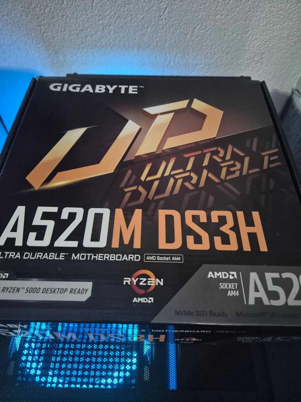 Placa mãe Gigabyte A520M DS3H