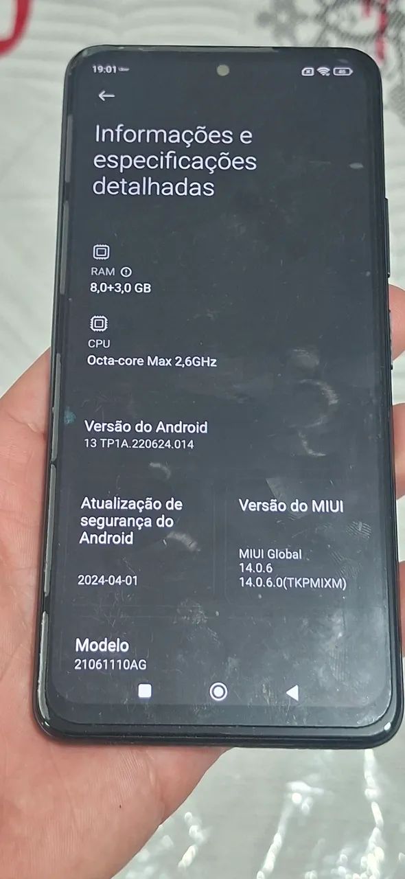POCO X3 GT 8g de Ram 256GB 