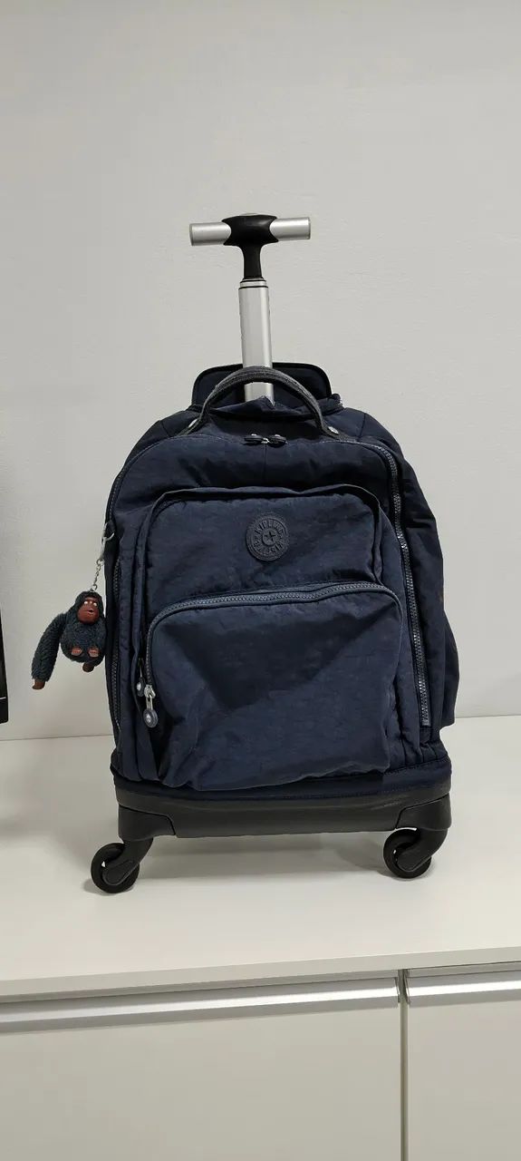 Mochila Kipling original com rodinhas  - Foto 2