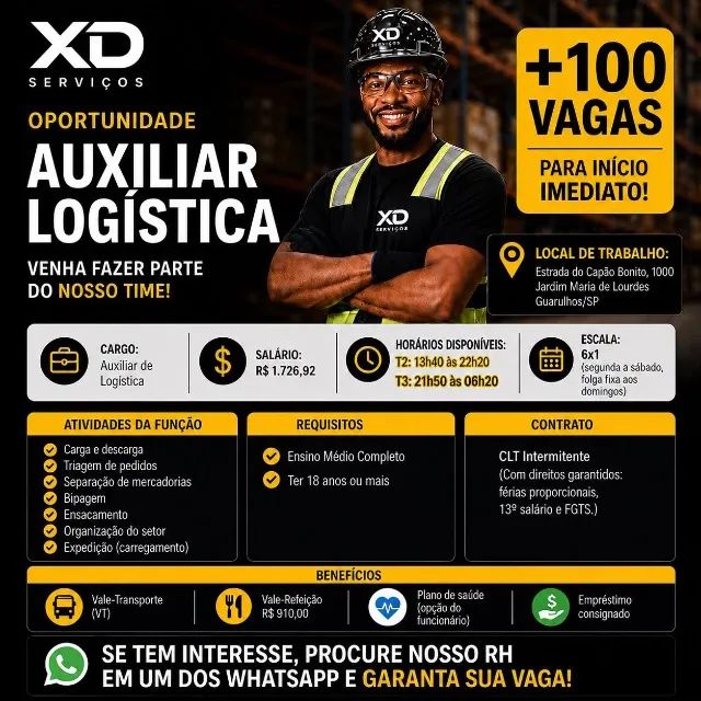 ESTAMOS CONTRATANDO: AUXILIAR DE LOGÍSTICA  - Foto 2