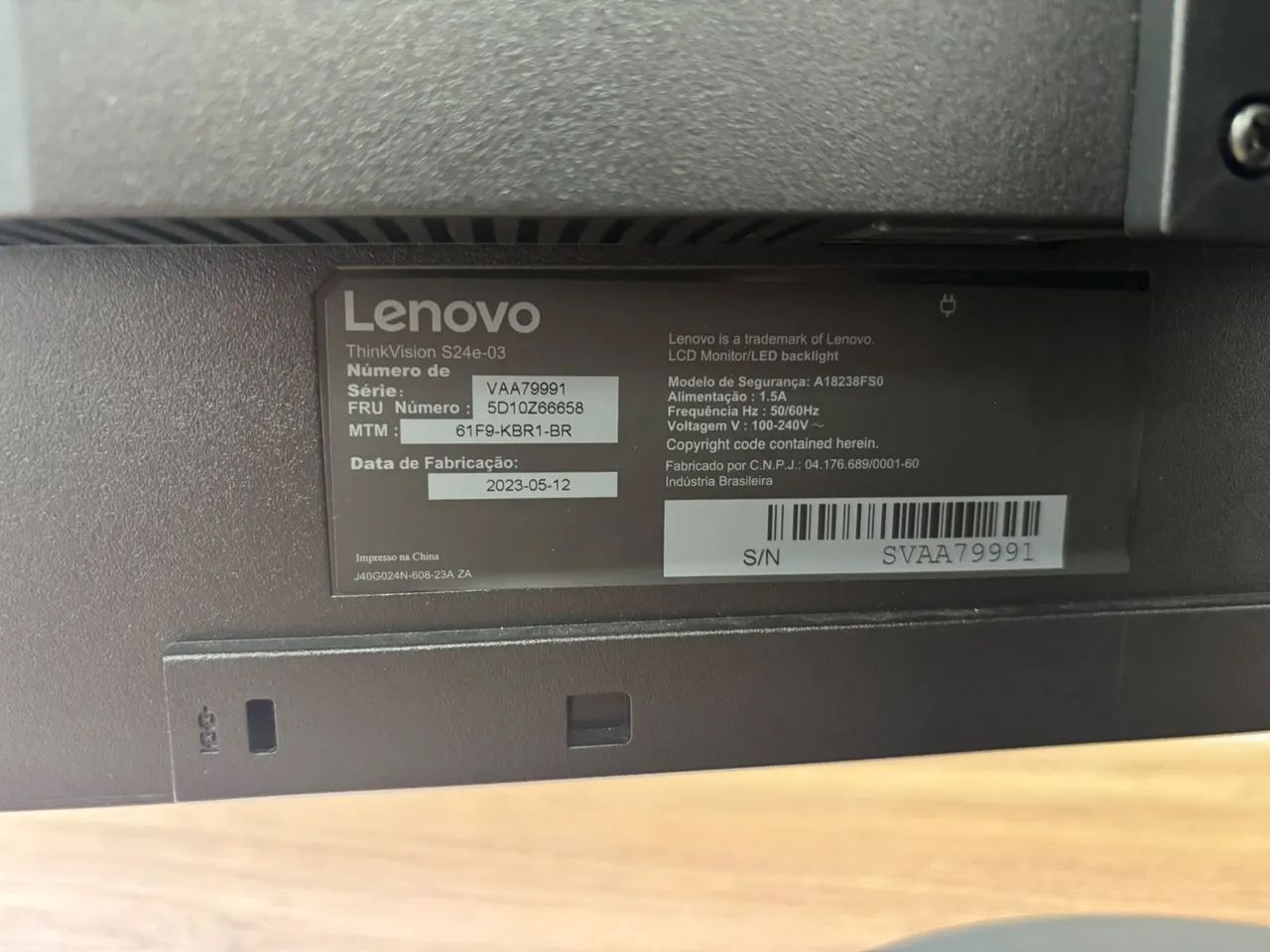 Monitor Lenovo ThinkVision S24e-03 - Foto 4