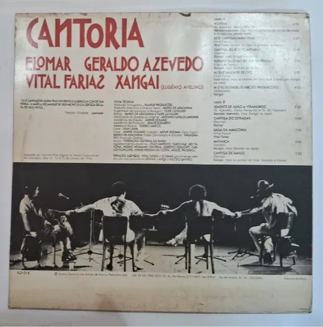 CANTORIA - Elomar - Geraldo Azevedo - Vital Farias - Foto 2