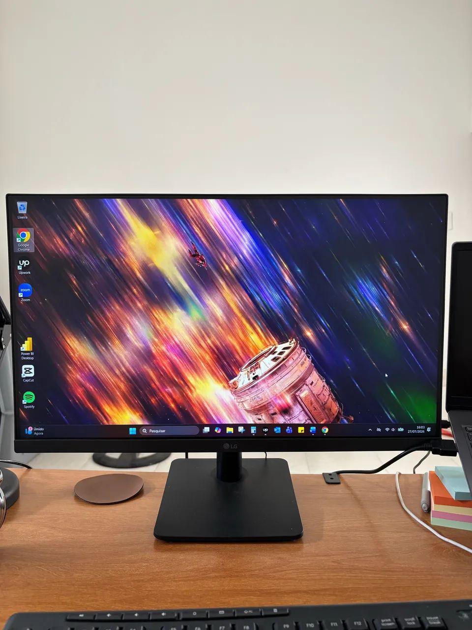 Monitor PC Gamer LG 24MS500 24polegadas IPS 100Hz Full HD HDMI 