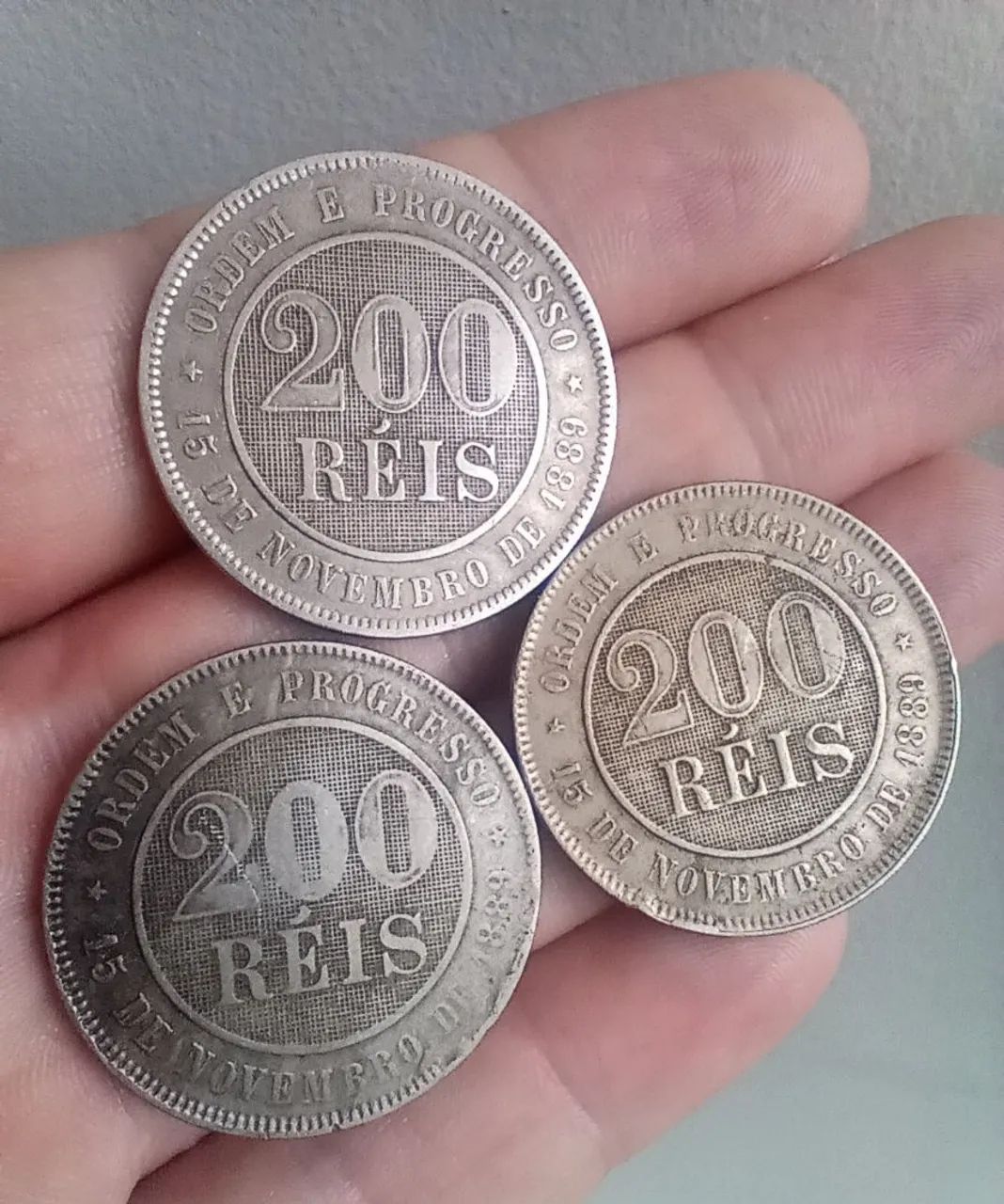 Moedas antigas 
